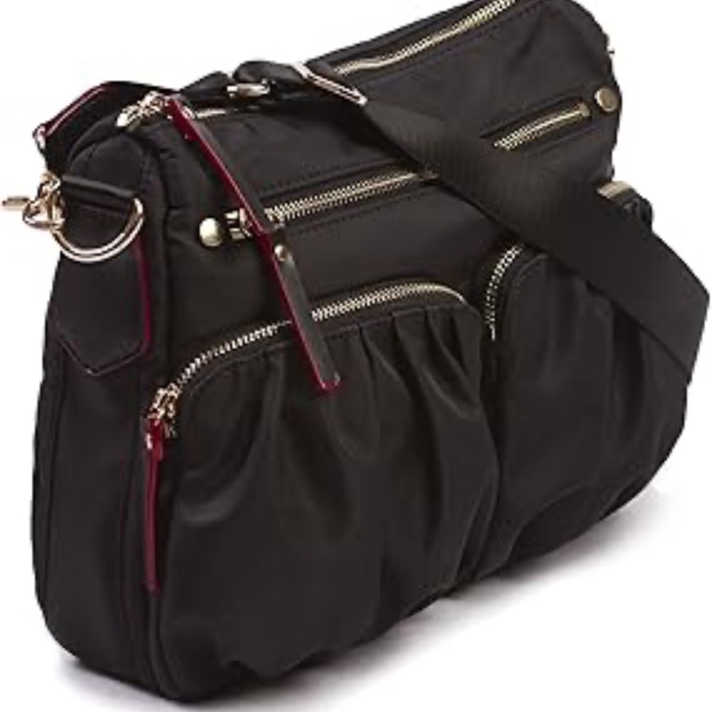 Mz Wallace Paige Black Crossbody Bag View 3